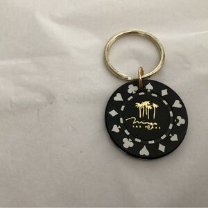 MIRAGE CASINO vintage Poker chip keyring